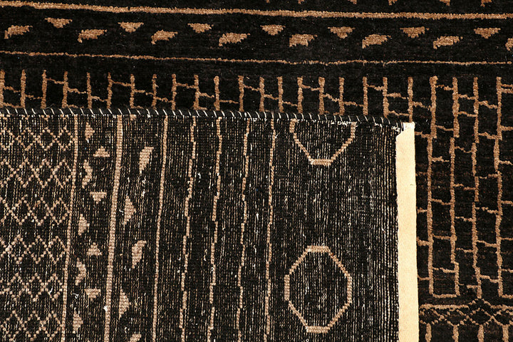 Saddle Brown Gabbeh 8' x 10' - No. 55566 - ALRUG Rug Store
