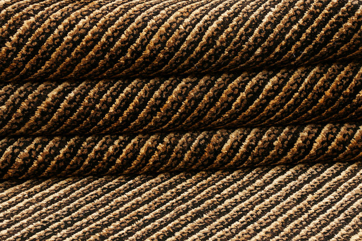 Saddle Brown Gabbeh 8' 3 x 11' 2 - No. 55577 - ALRUG Rug Store