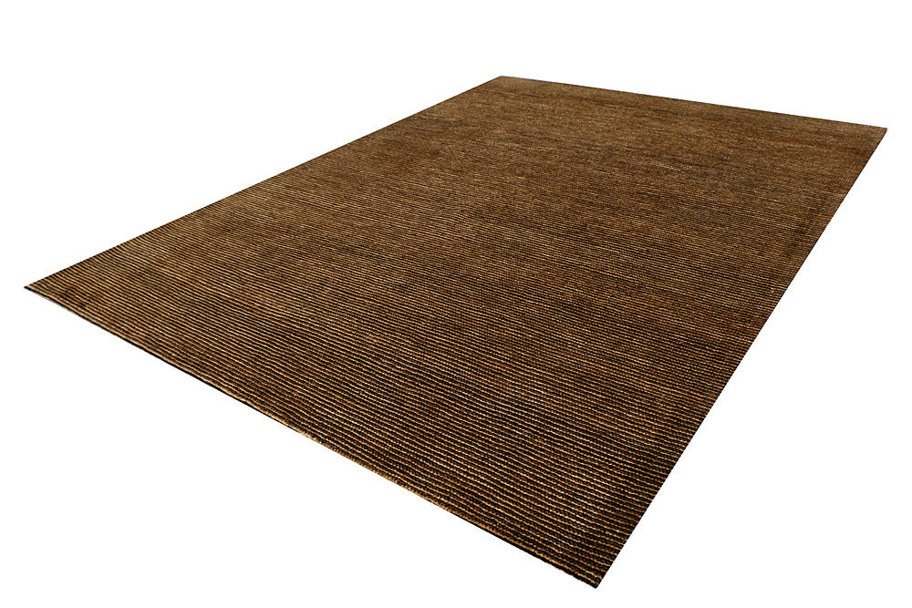 Saddle Brown Gabbeh 8' 3 x 11' 2 - No. 55577 - ALRUG Rug Store
