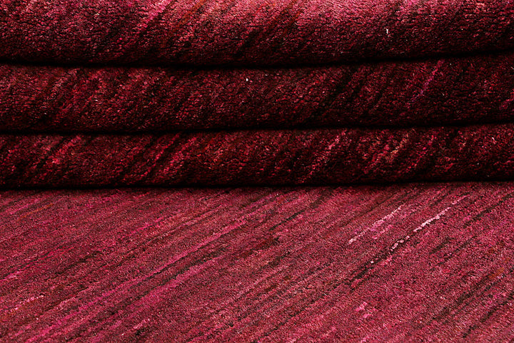 Maroon Gabbeh 8' 3 x 11' 6 - No. 55578 - ALRUG Rug Store