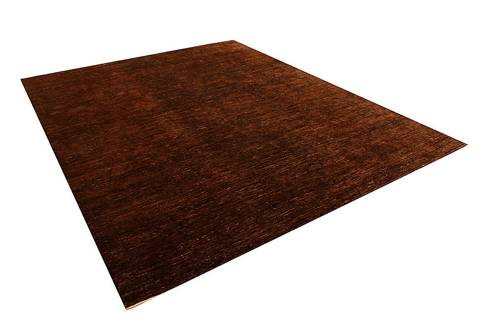 Saddle Brown Gabbeh 8' x 10' - No. 55582 - ALRUG Rug Store