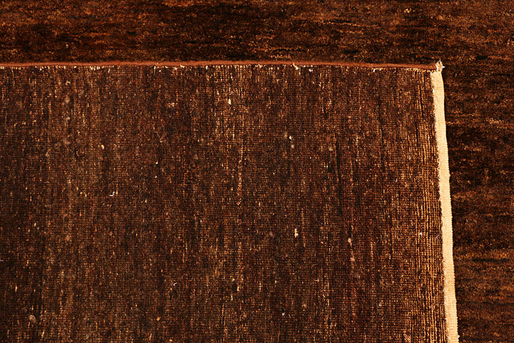 Saddle Brown Gabbeh 8' x 10' - No. 55582 - ALRUG Rug Store