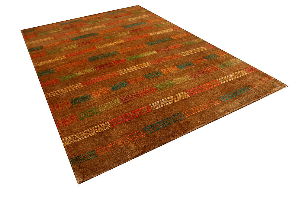 Chocolate Gabbeh 6' 8 x 9' 9 - No. 55589 - ALRUG Rug Store
