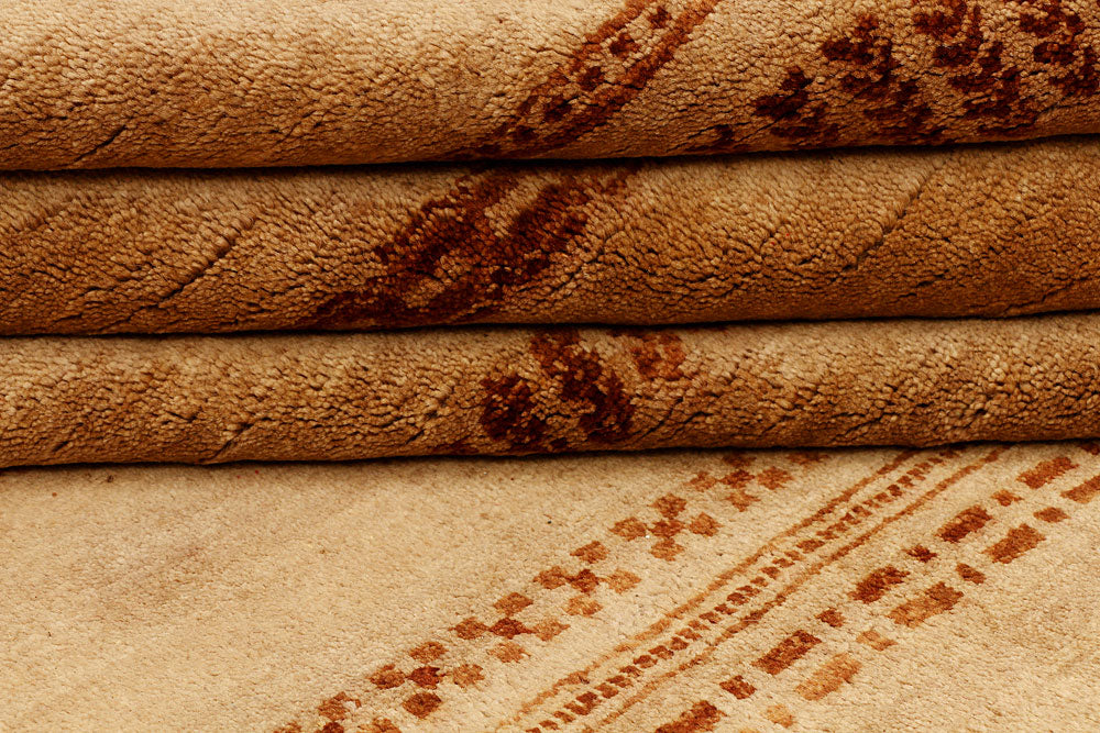 Navajo White Gabbeh 8' 2 x 10' 3 - No. 55594 - ALRUG Rug Store