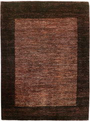 Saddle Brown Gabbeh 6' 6 x 8' 8 - No. 55597 - ALRUG Rug Store