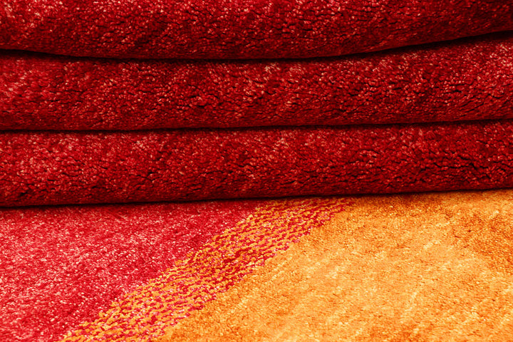 Crimson Gabbeh 5' 5 x 7' 9 - No. 55605 - ALRUG Rug Store