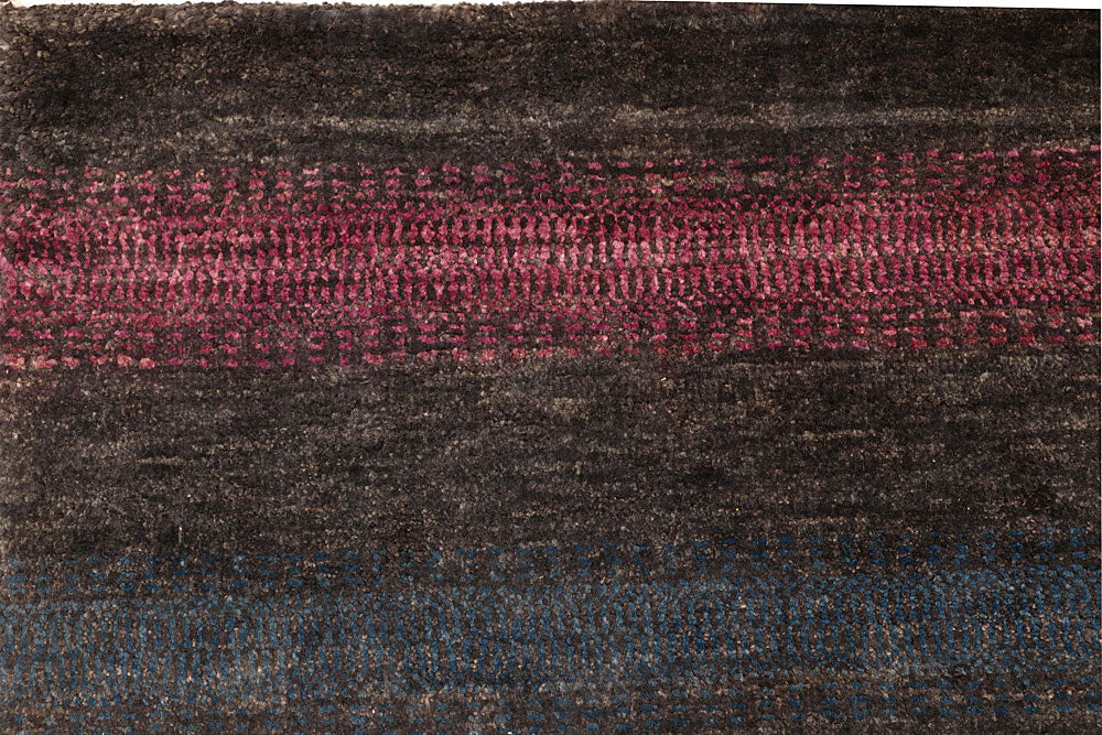 Saddle Brown Gabbeh 5' 6 x 8' 2 - No. 55611 - ALRUG Rug Store