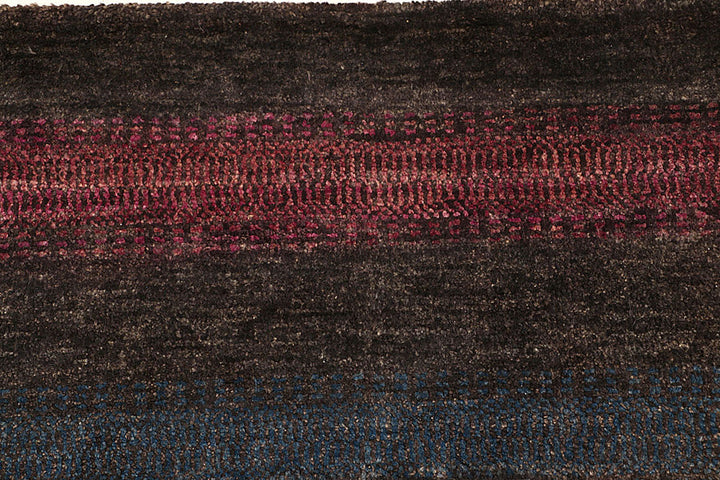 Saddle Brown Gabbeh 5'  6" x 8'  2" - No. QA89858