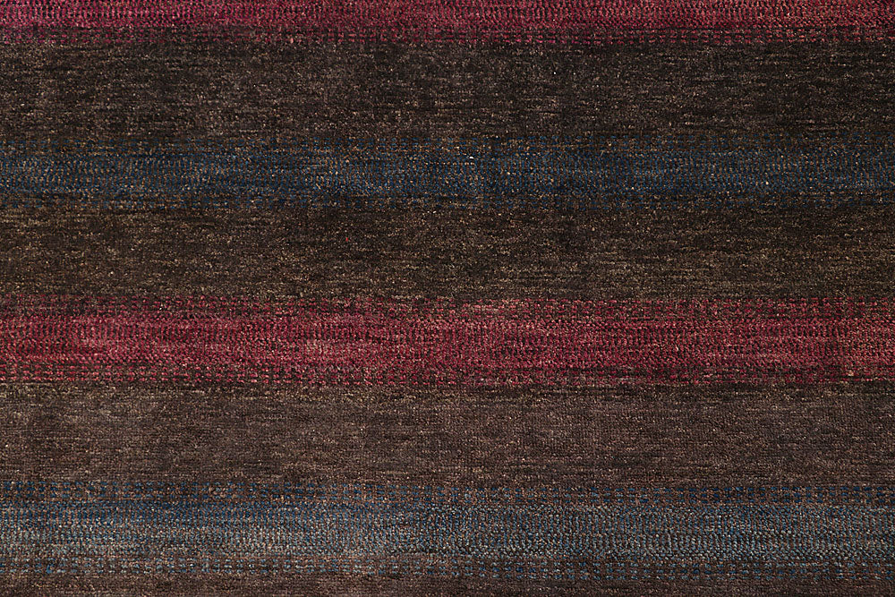 Saddle Brown Gabbeh 5' 6 x 8' 2 - No. 55611 - ALRUG Rug Store