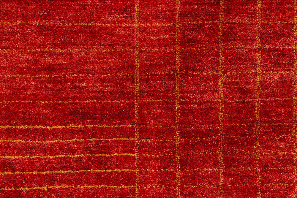 Red Gabbeh 4' 4 x 7' 2 - No. 55612 - ALRUG Rug Store