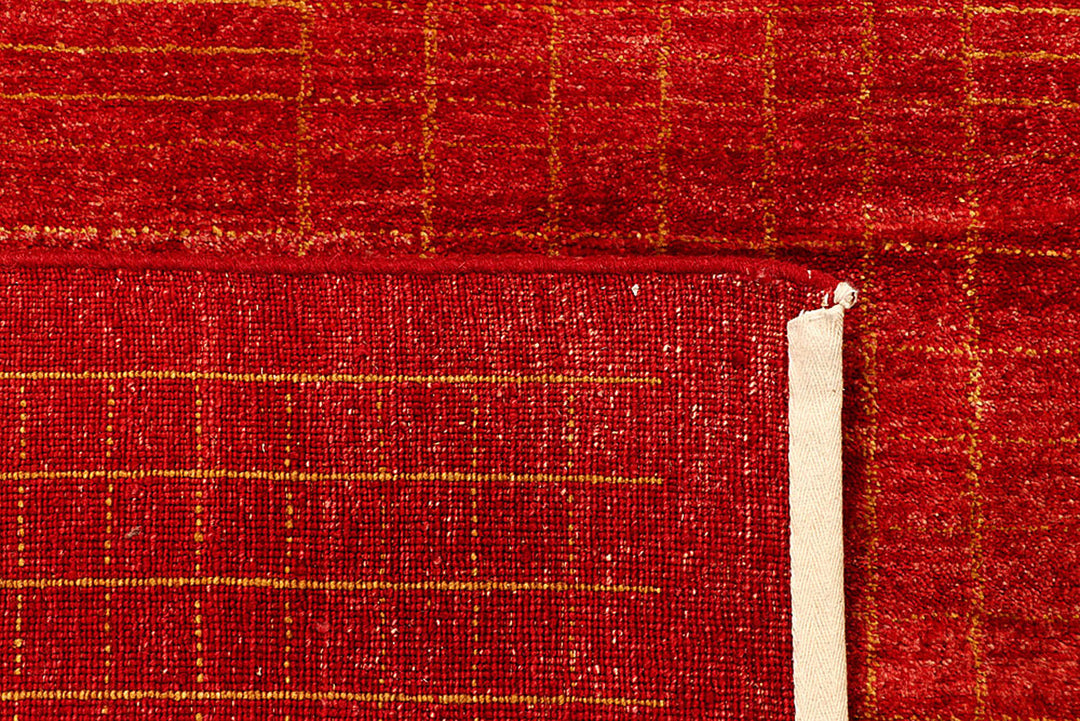 Red Gabbeh 4'  4" x 7'  2" - No. QA52735