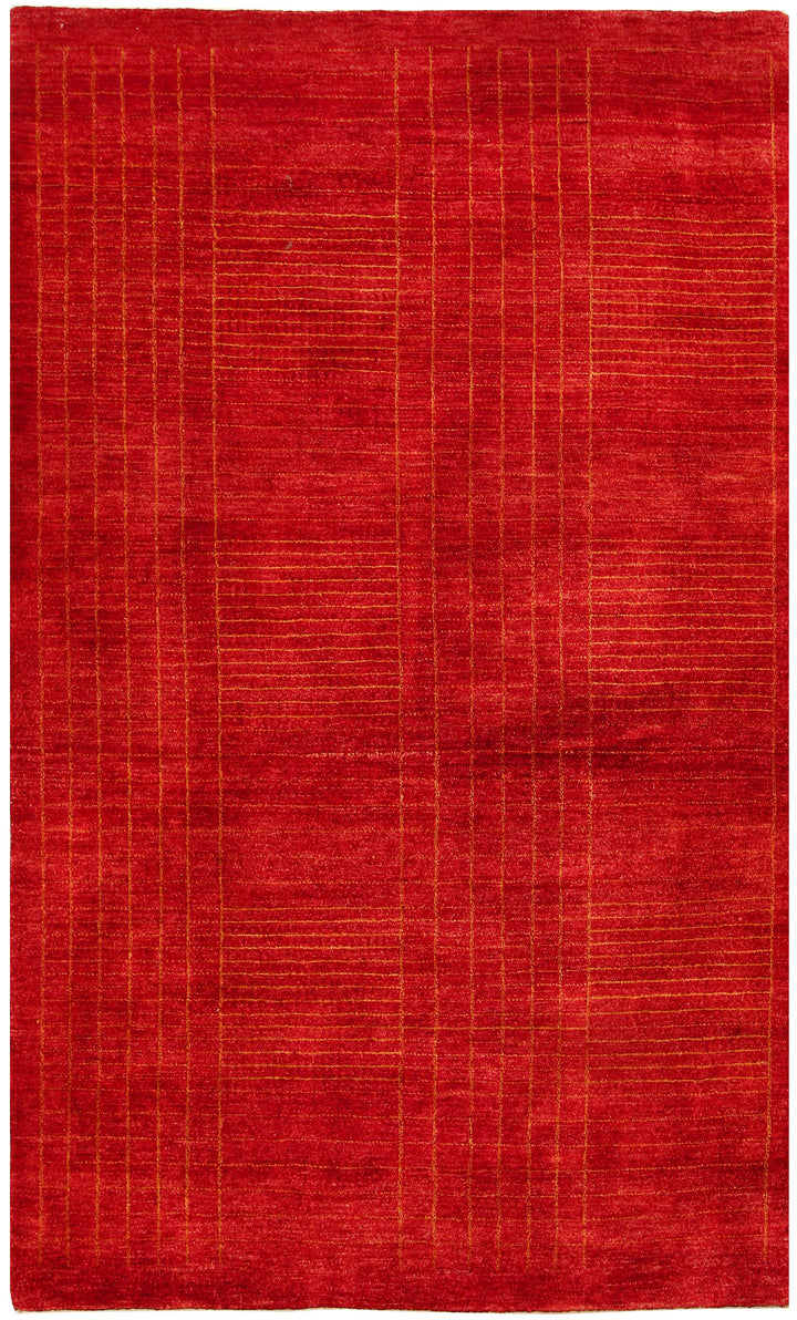 Red Gabbeh 4' 4 x 7' 2 - No. 55612 - ALRUG Rug Store