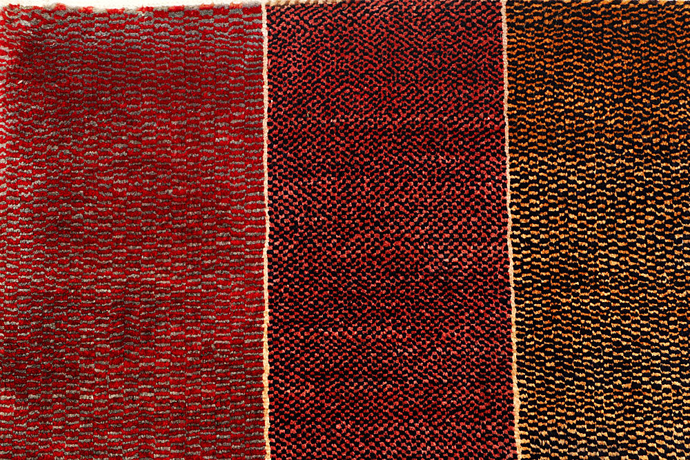 Multi Colored Gabbeh 5' 3 x 8' 2 - No. 55614 - ALRUG Rug Store