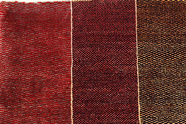 Multi Colored Gabbeh 5' 3 x 8' 2 - No. 55614 - ALRUG Rug Store