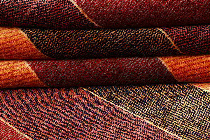 Multi Colored Gabbeh 5' 3 x 8' 2 - No. 55614 - ALRUG Rug Store