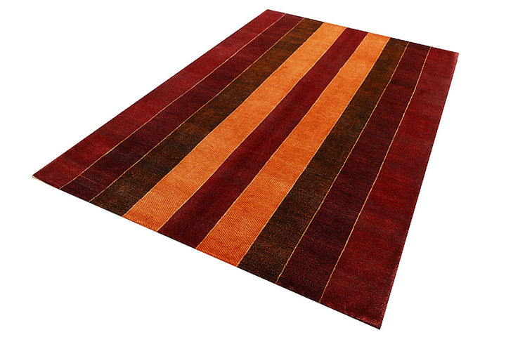 Multi Colored Gabbeh 5' 3 x 8' 2 - No. 55614 - ALRUG Rug Store
