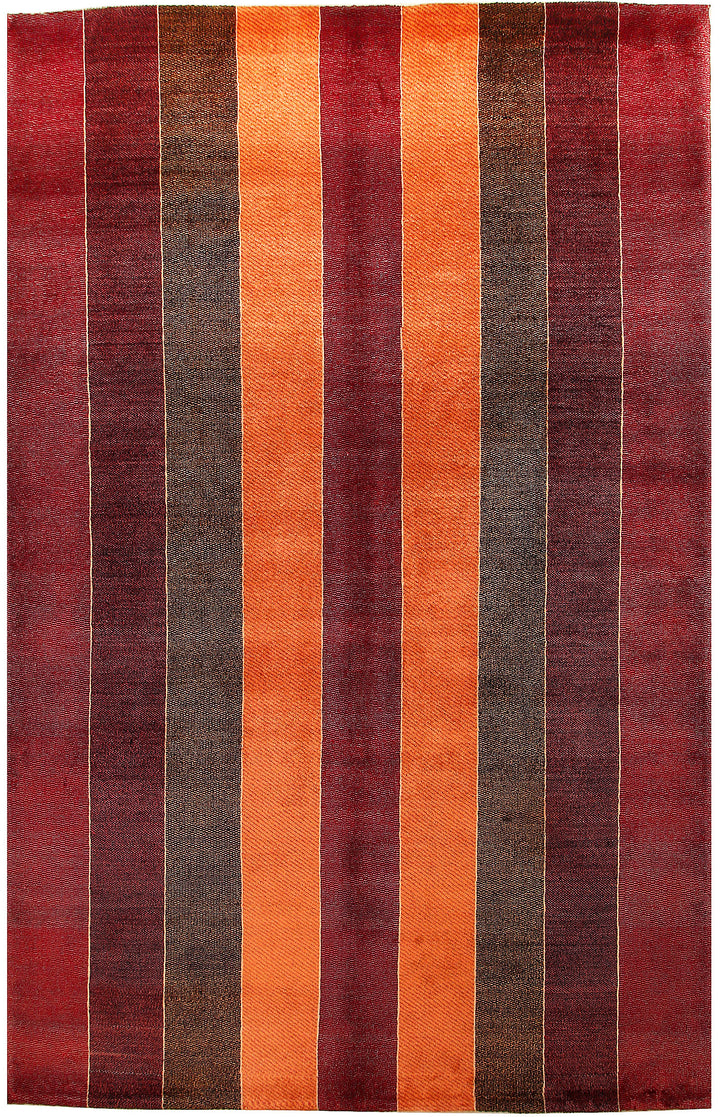 Multi Colored Gabbeh 5' 3 x 8' 2 - No. 55614 - ALRUG Rug Store