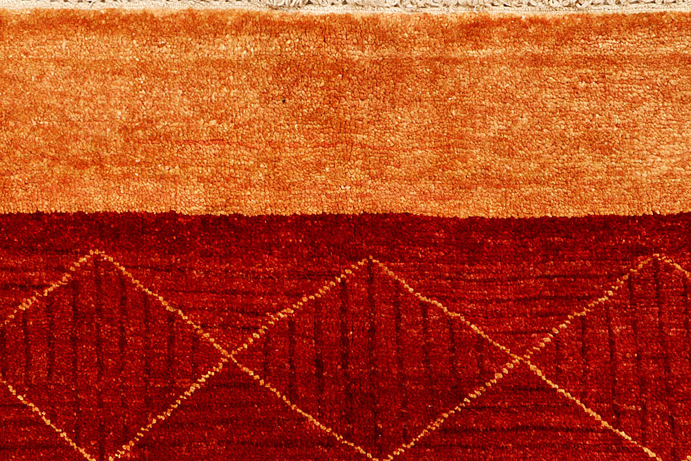 Maroon Gabbeh 5' 8 x 7' 11 - No. 55619 - ALRUG Rug Store