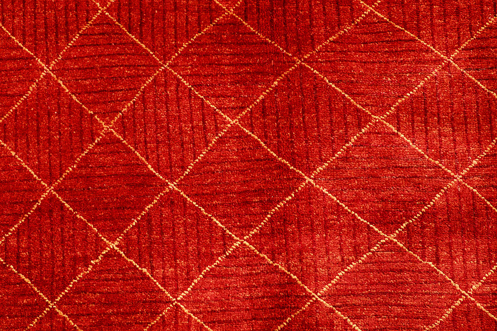 Maroon Gabbeh 5' 8 x 7' 11 - No. 55619 - ALRUG Rug Store