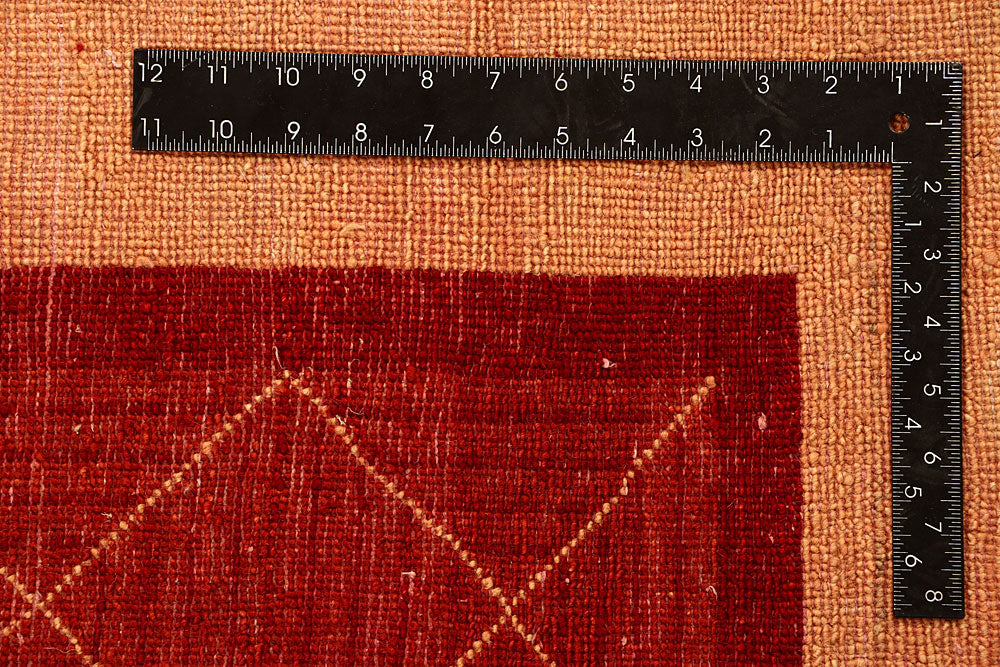 Maroon Gabbeh 5' 8 x 7' 11 - No. 55619 - ALRUG Rug Store