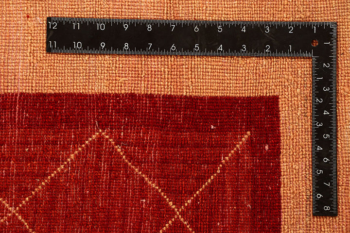 Maroon Gabbeh 5' 8 x 7' 11 - No. 55619 - ALRUG Rug Store