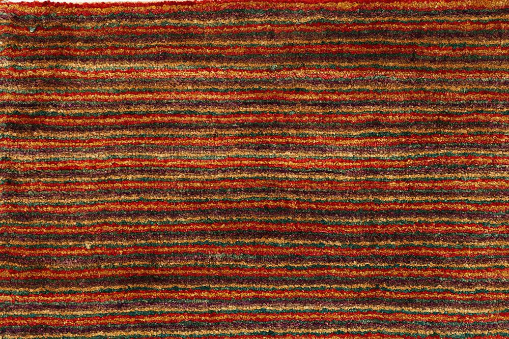 Saddle Brown Gabbeh 5' 3 x 8' 1 - No. 55620 - ALRUG Rug Store