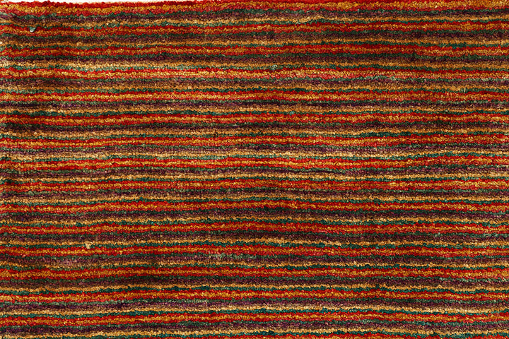 Saddle Brown Gabbeh 5' 3 x 8' 1 - No. 55620 - ALRUG Rug Store