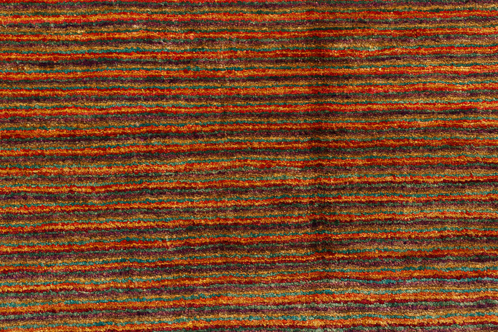 Saddle Brown Gabbeh 5' 3 x 8' 1 - No. 55620 - ALRUG Rug Store