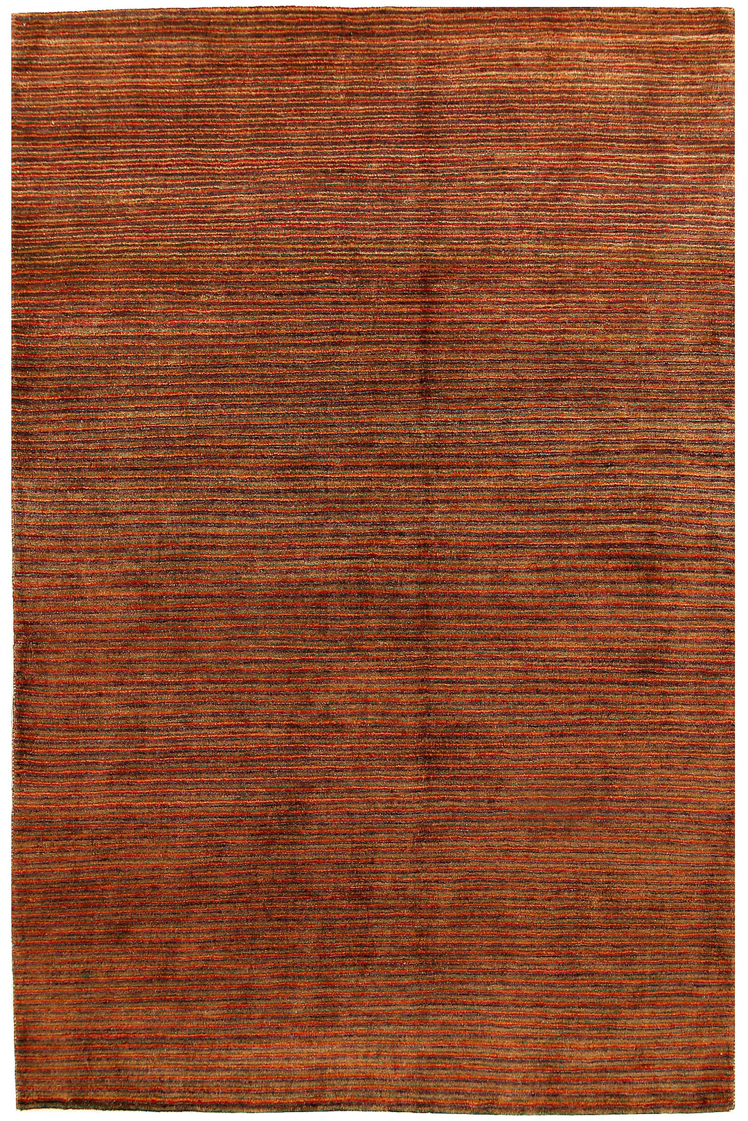 Saddle Brown Gabbeh 5' 3 x 8' 1 - No. 55620 - ALRUG Rug Store