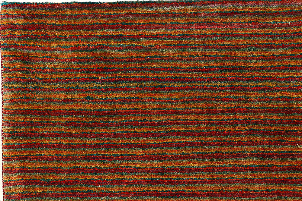 Saddle Brown Gabbeh 5' 5 x 7' 10 - No. 55621 - ALRUG Rug Store