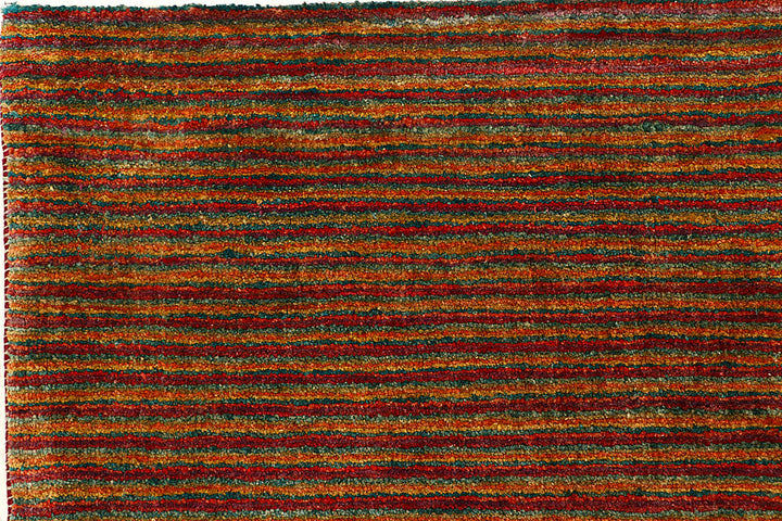 Saddle Brown Gabbeh 5' 5 x 7' 10 - No. 55621 - ALRUG Rug Store