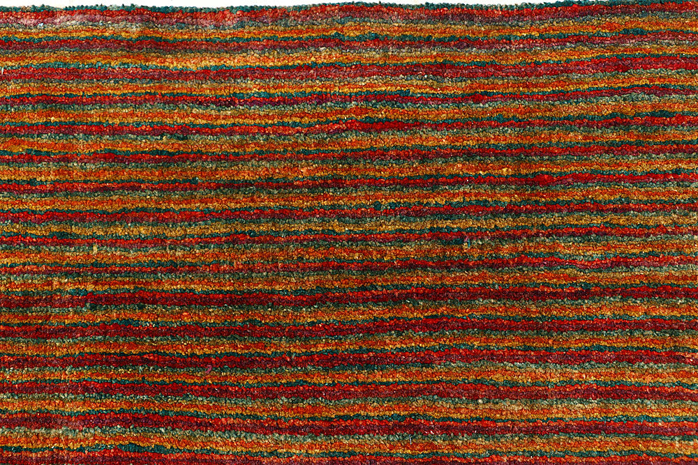 Saddle Brown Gabbeh 5' 5 x 7' 10 - No. 55621 - ALRUG Rug Store