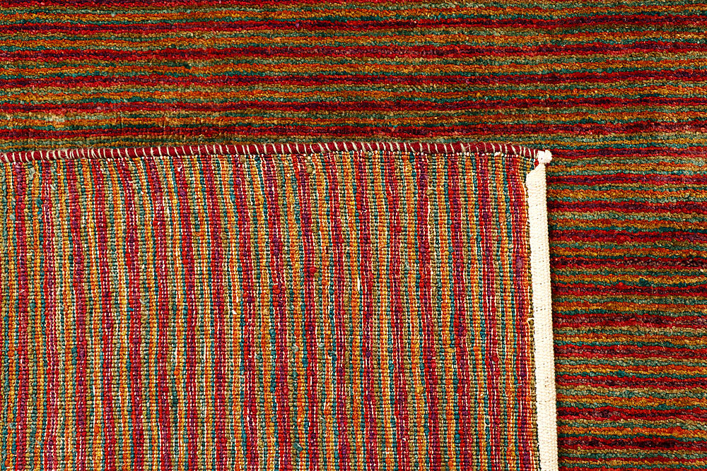 Saddle Brown Gabbeh 5' 5 x 7' 10 - No. 55621 - ALRUG Rug Store