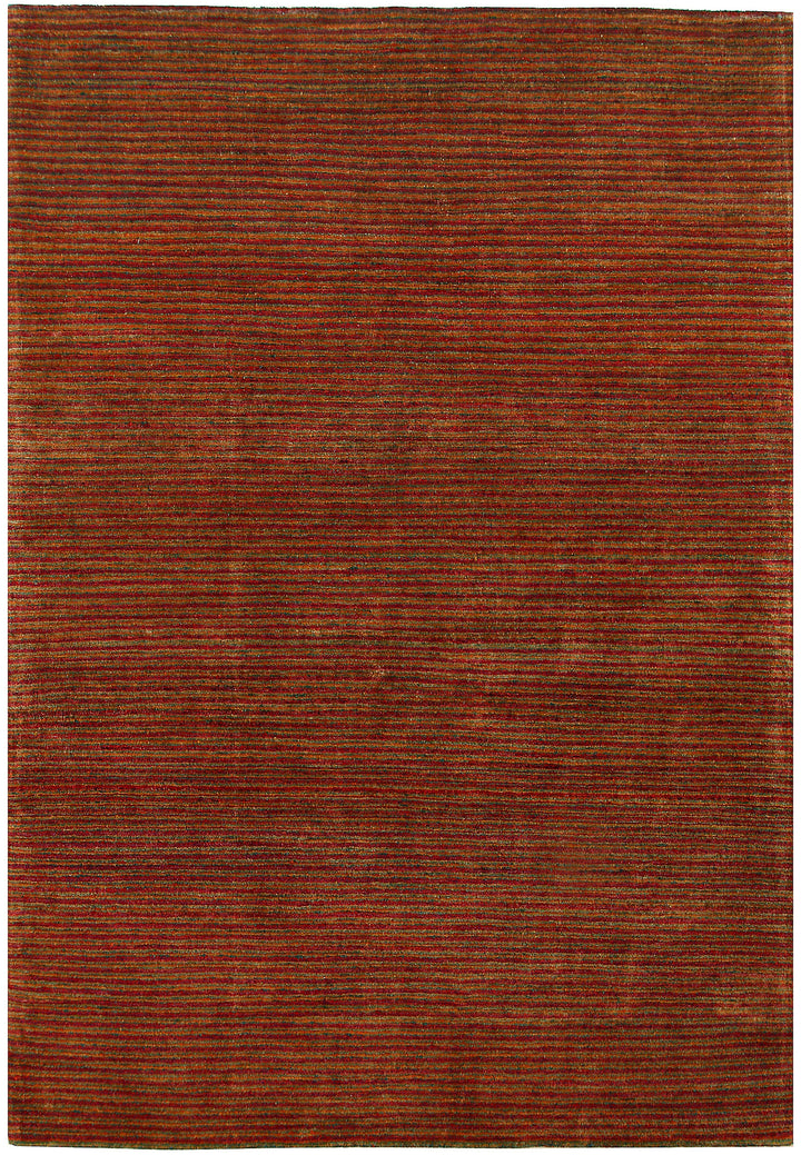 Saddle Brown Gabbeh 5' 5 x 7' 10 - No. 55621 - ALRUG Rug Store