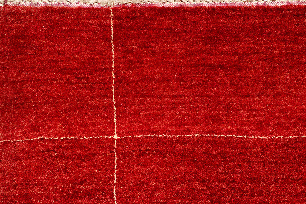 Crimson Gabbeh 4' 8 x 7' 1 - No. 55622 - ALRUG Rug Store