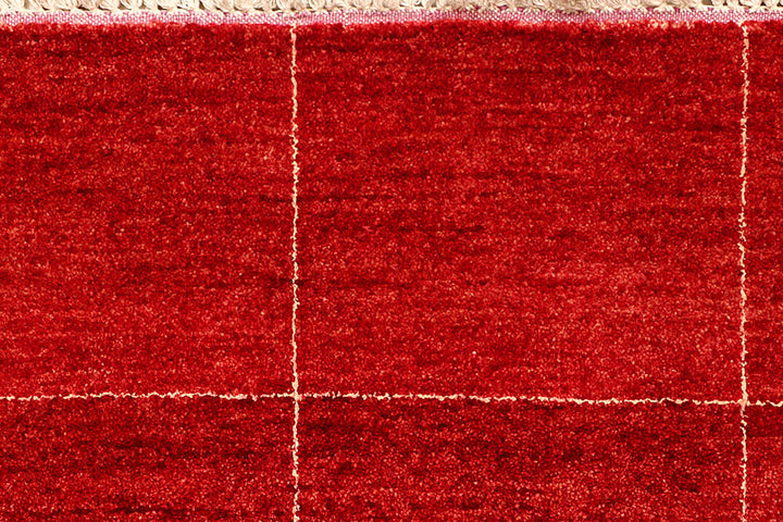 Crimson Gabbeh 4' 8 x 7' 1 - No. 55622 - ALRUG Rug Store