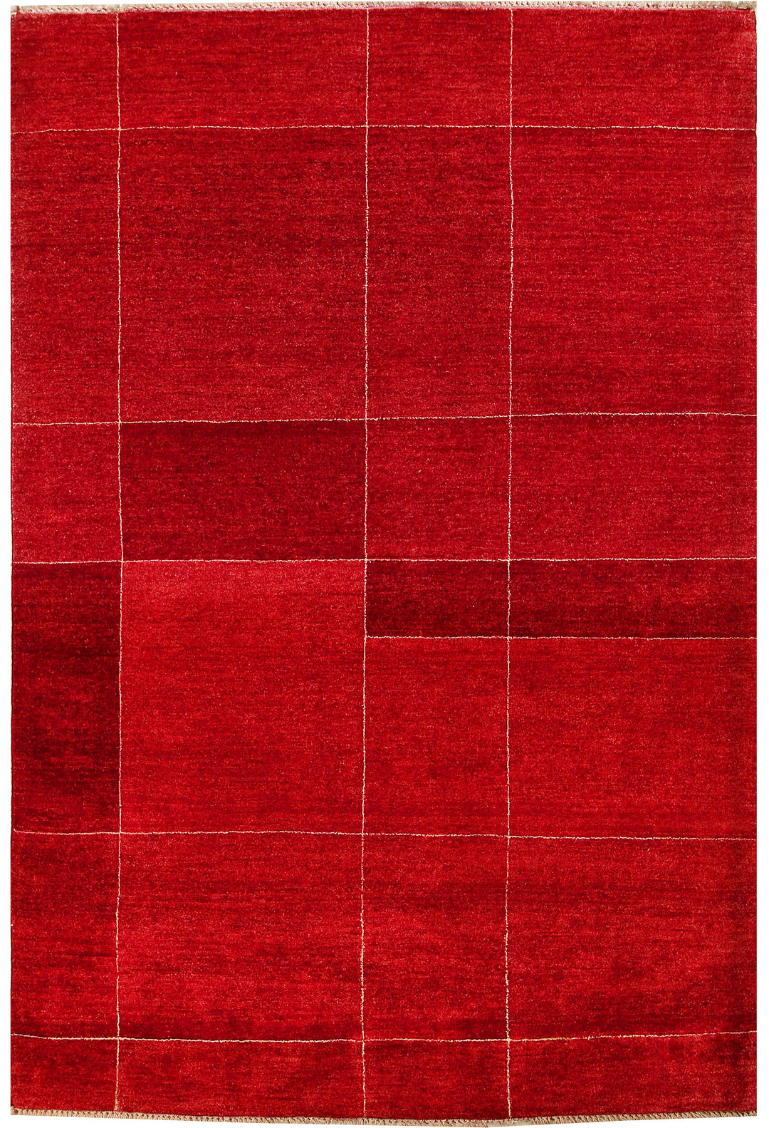 Crimson Gabbeh 4' 8 x 7' 1 - No. 55622 - ALRUG Rug Store
