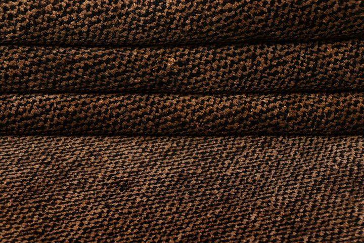 Saddle Brown Gabbeh 5' 3 x 7' 10 - No. 55623 - ALRUG Rug Store