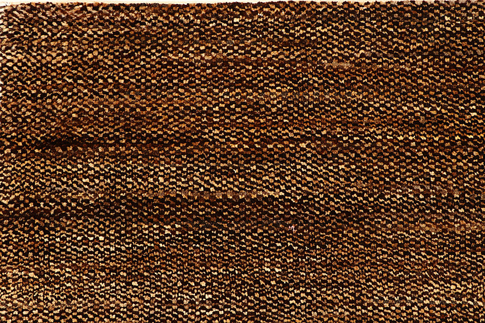 Saddle Brown Gabbeh 5' 5 x 7' 9 - No. 55628 - ALRUG Rug Store