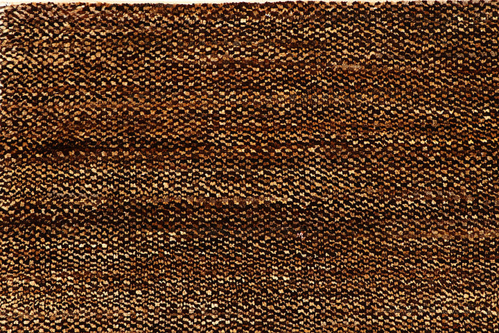 Saddle Brown Gabbeh 5' 5 x 7' 9 - No. 55628 - ALRUG Rug Store