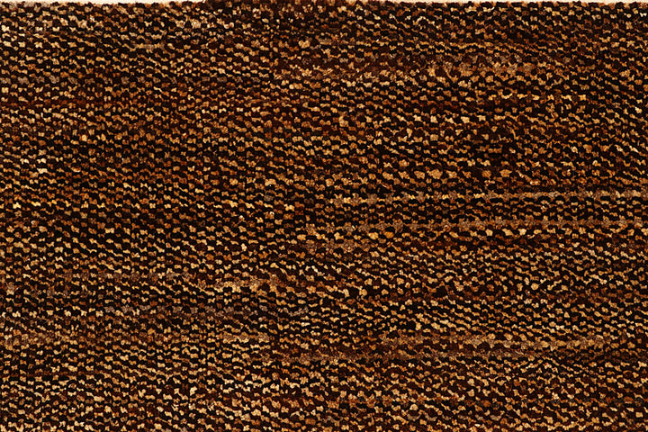 Saddle Brown Gabbeh 5' 5 x 7' 9 - No. 55628 - ALRUG Rug Store