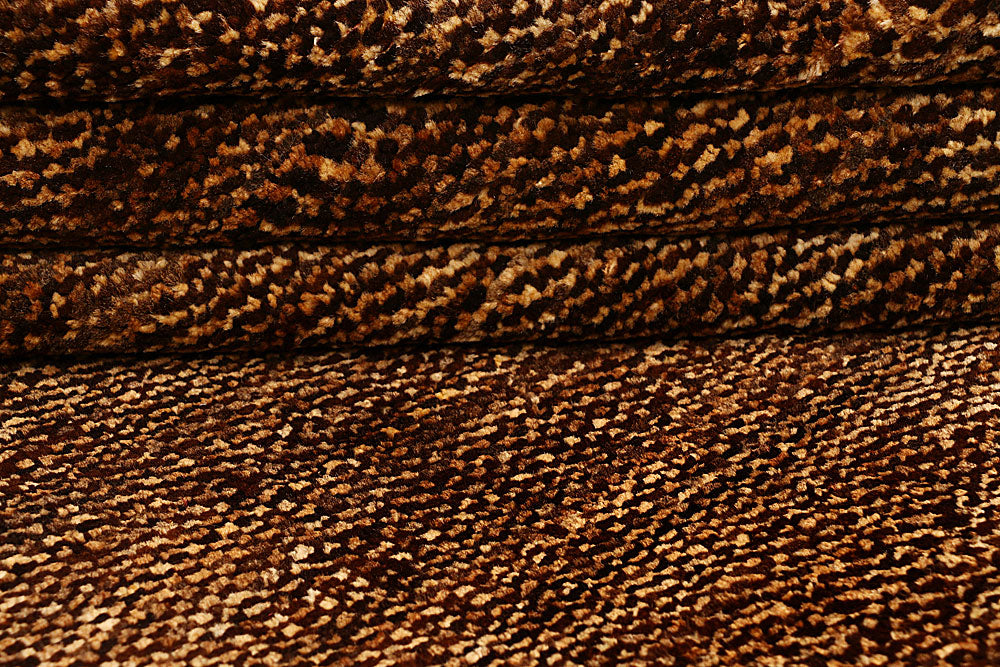 Saddle Brown Gabbeh 5' 5 x 7' 9 - No. 55628 - ALRUG Rug Store