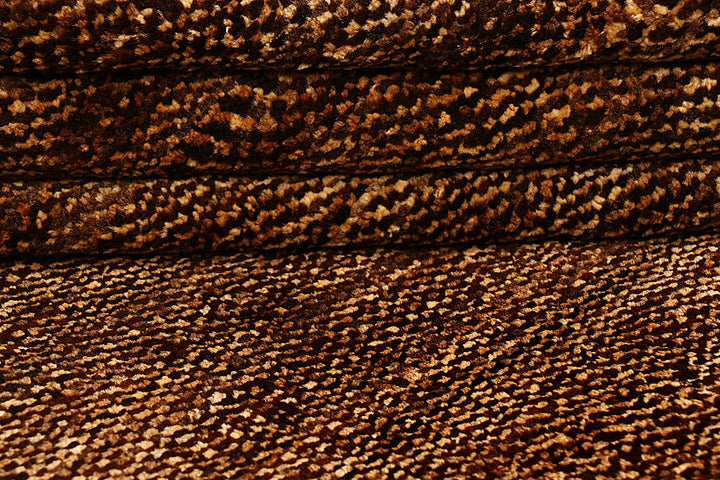 Saddle Brown Gabbeh 5' 5 x 7' 9 - No. 55628 - ALRUG Rug Store