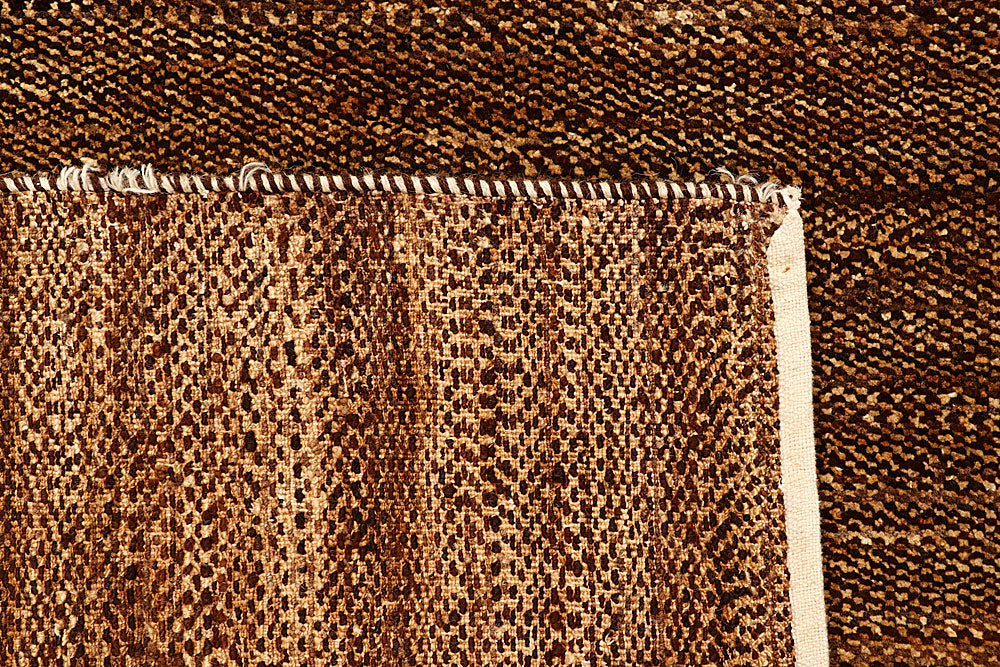 Saddle Brown Gabbeh 5' 5 x 7' 9 - No. 55628 - ALRUG Rug Store