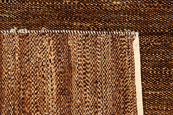 Saddle Brown Gabbeh 5' 5 x 7' 9 - No. 55628 - ALRUG Rug Store