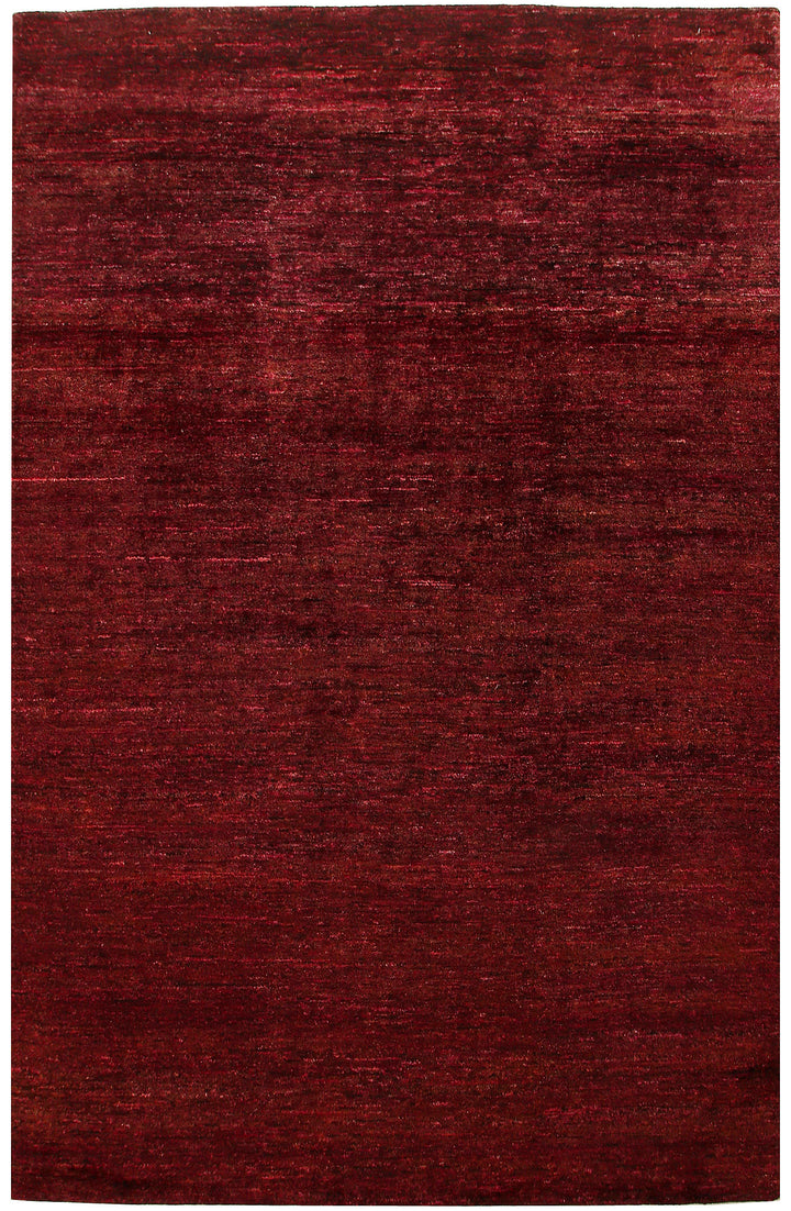 Maroon Gabbeh 5' 5 x 8' 6 - No. 55629 - ALRUG Rug Store