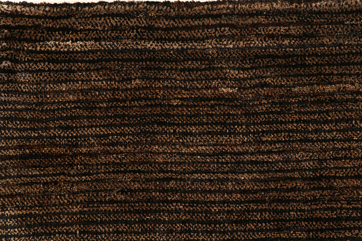 Saddle Brown Gabbeh 5' 7 x 8' 2 - No. 55630 - ALRUG Rug Store