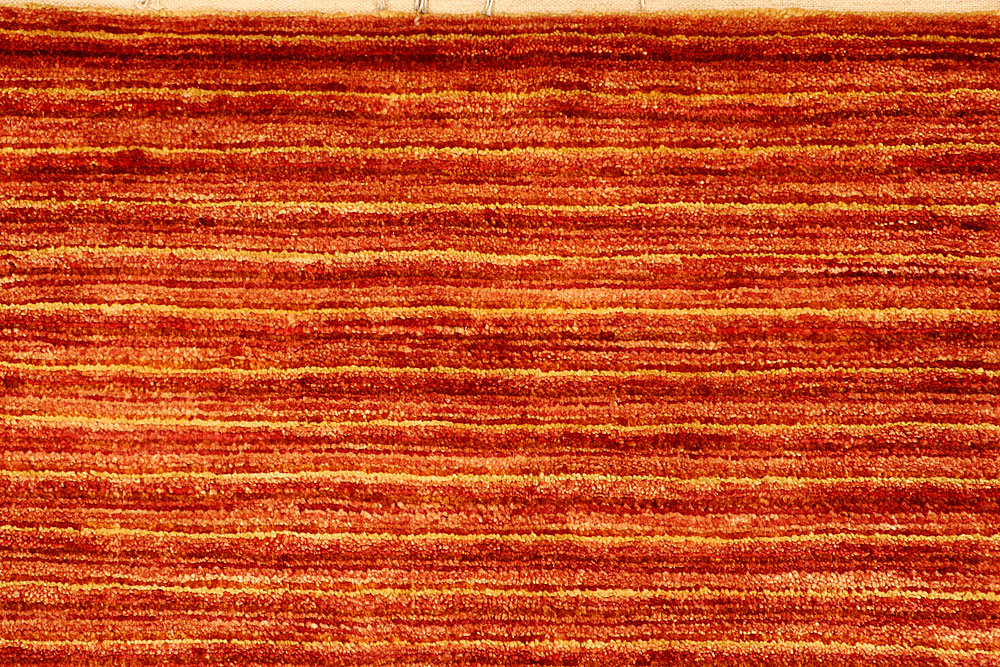 Dark Orange Gabbeh 4' 11 x 7' 11 - No. 55631 - ALRUG Rug Store