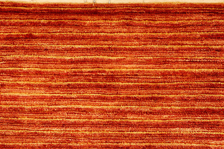 Dark Orange Gabbeh 4' 11 x 7' 11 - No. 55631 - ALRUG Rug Store