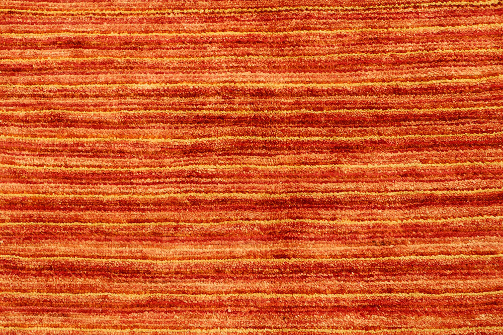 Dark Orange Gabbeh 4' 11 x 7' 11 - No. 55631 - ALRUG Rug Store